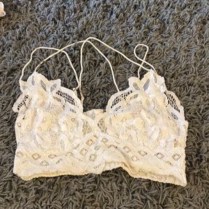Beautiful lace fabric bralette
